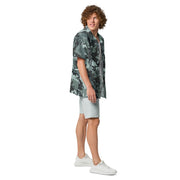 Alaska Chocolate Chip Urban CAMO Unisex Short-Sleeve Button Shirt - Button-Up
