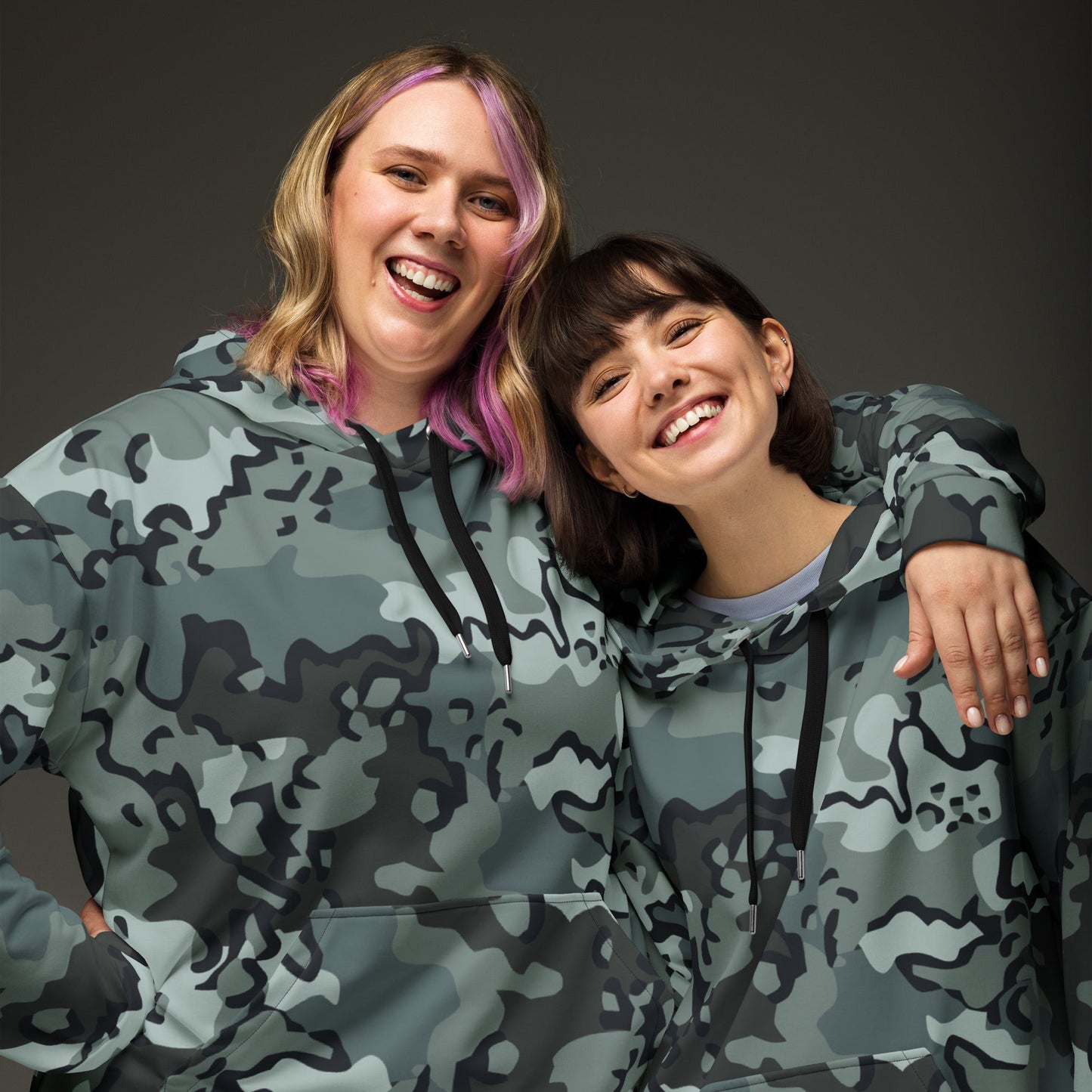 Alaska Chocolate Chip Urban CAMO Unisex Hoodie - Hoodies