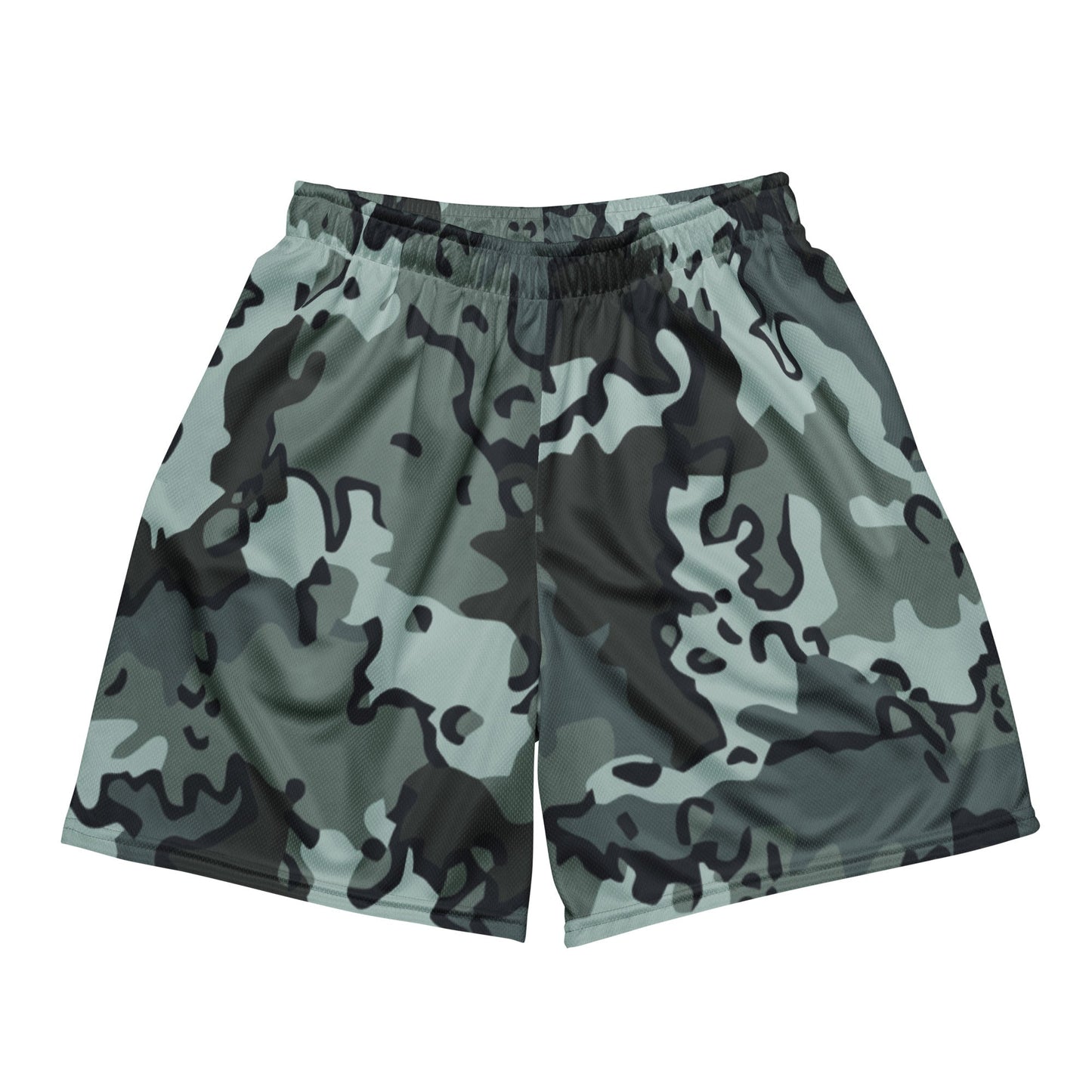 Alaska Chocolate Chip Urban CAMO Unisex mesh shorts - 2XS - Mesh Shorts