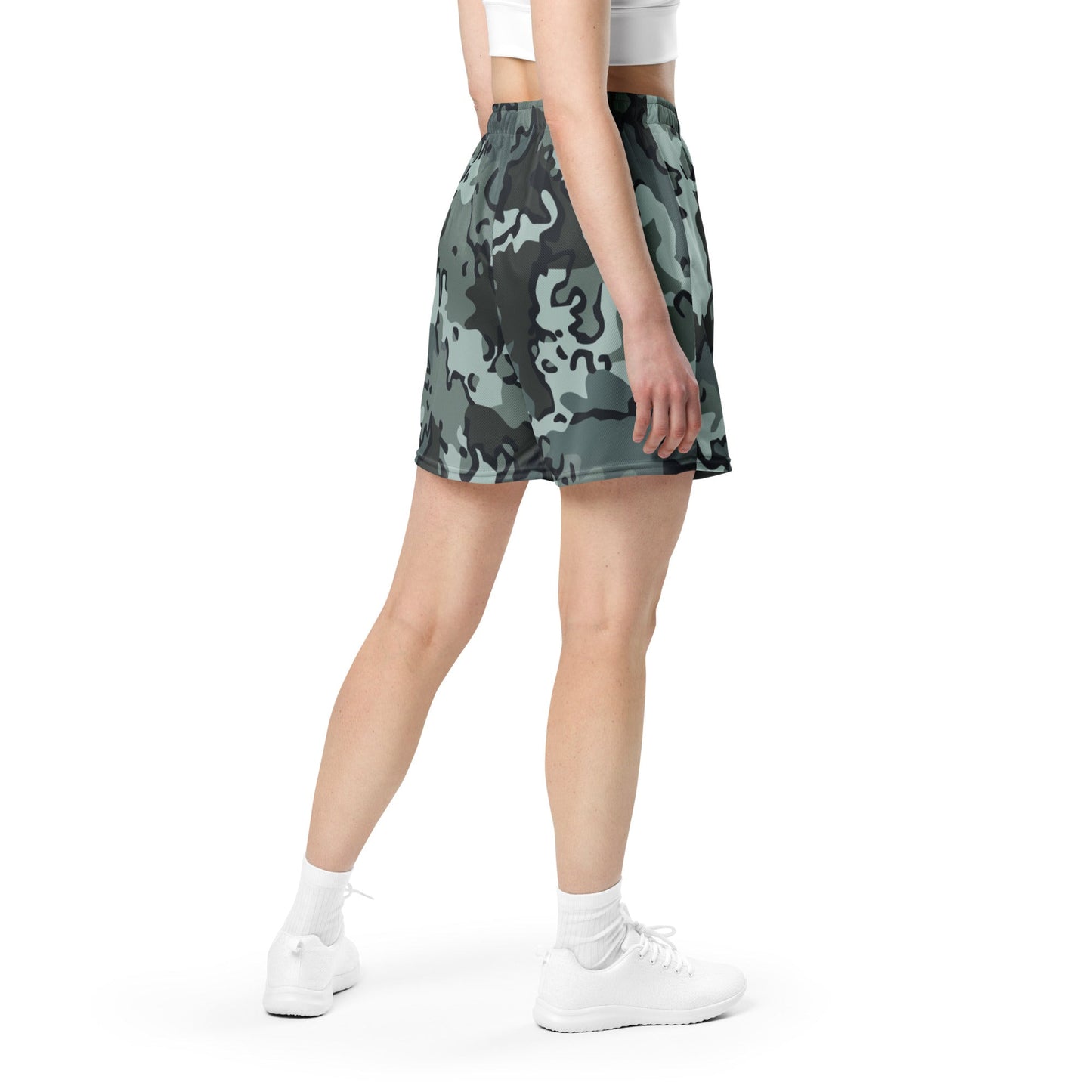 Alaska Chocolate Chip Urban CAMO Unisex mesh shorts - Mesh Shorts