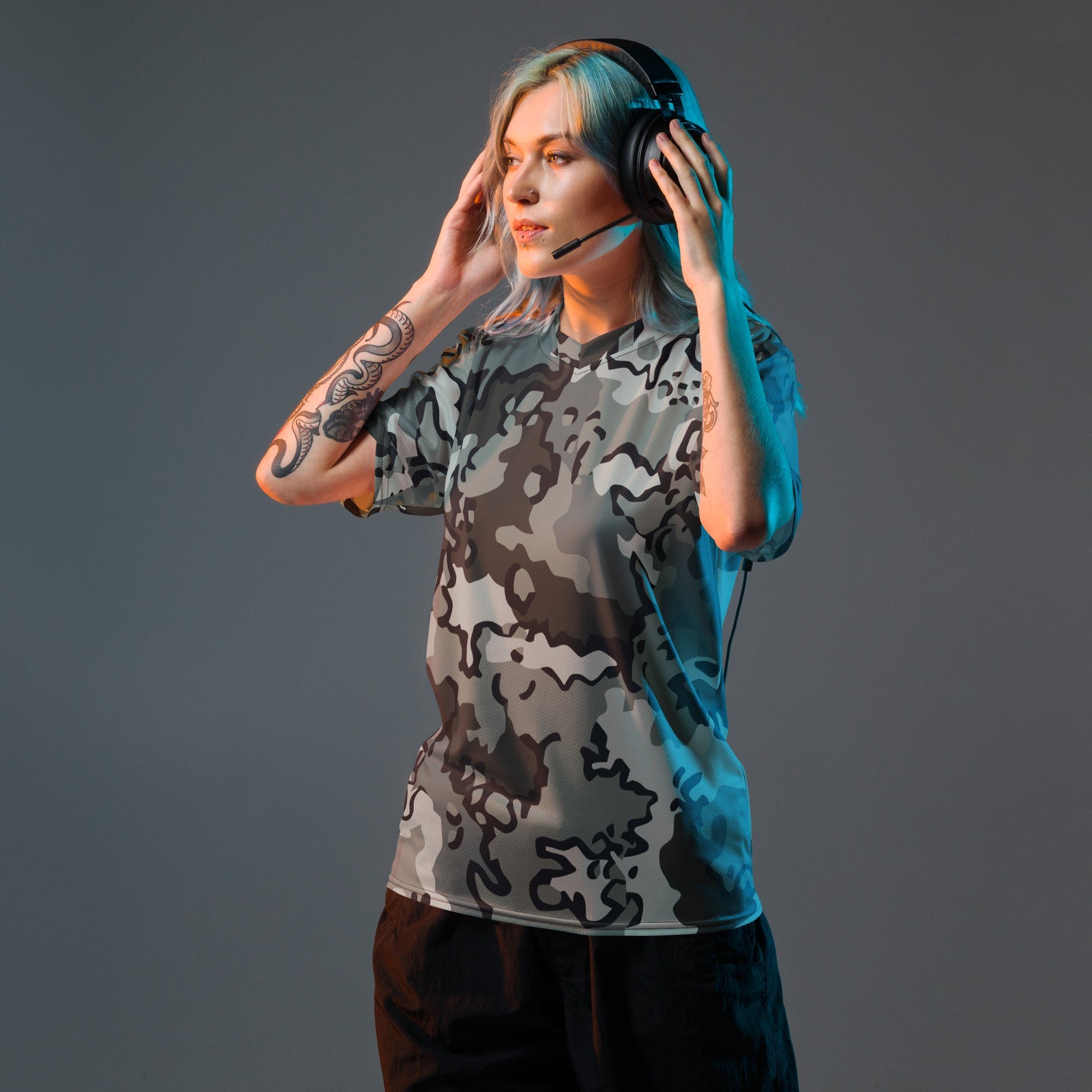 Alaska Chocolate Chip Urban CAMO unisex sports jersey - Sports Jerseys