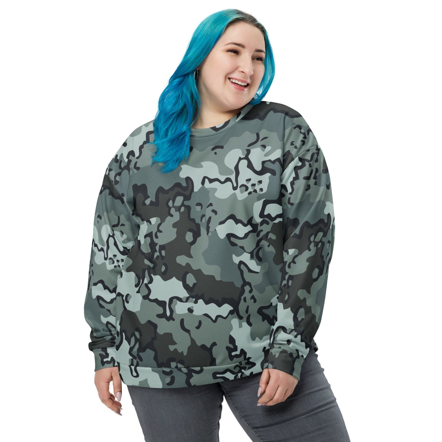 Alaska Chocolate Chip Urban CAMO Unisex Sweatshirt - Sweatshirts