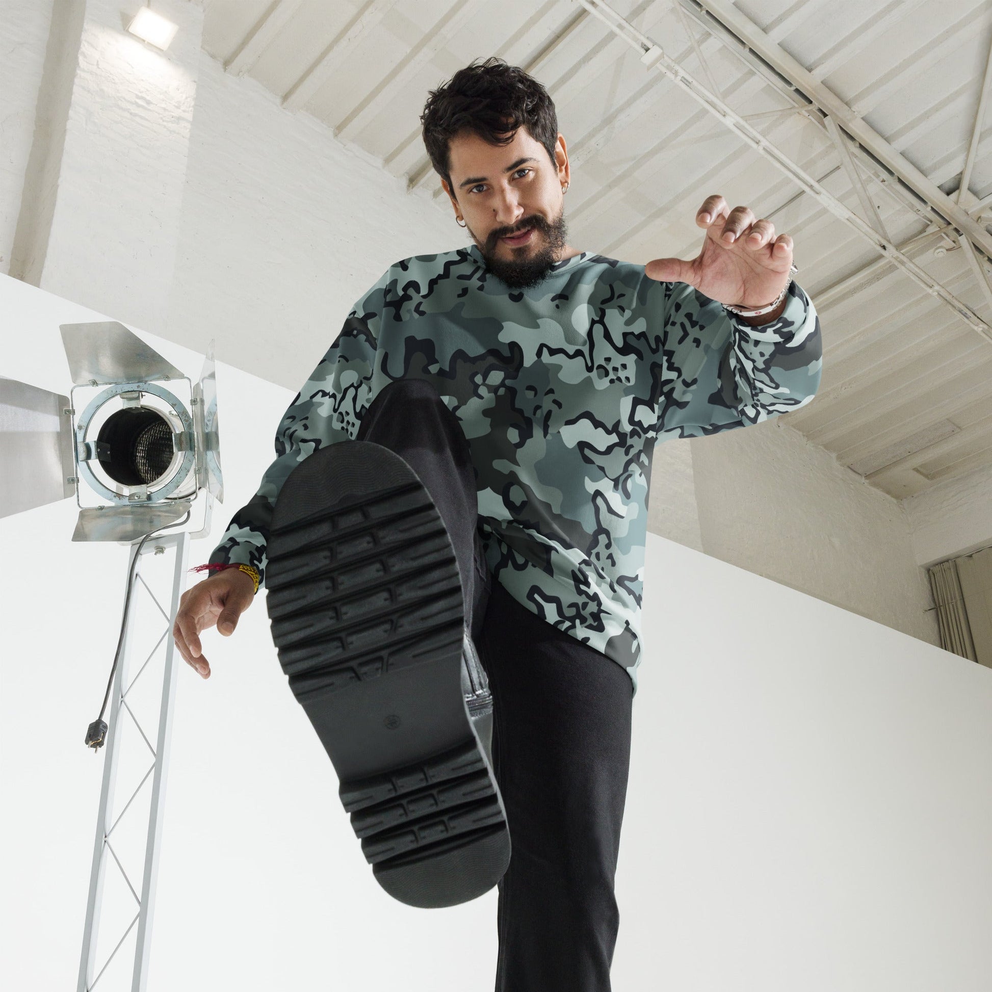 Alaska Chocolate Chip Urban CAMO Unisex Sweatshirt - Sweatshirts