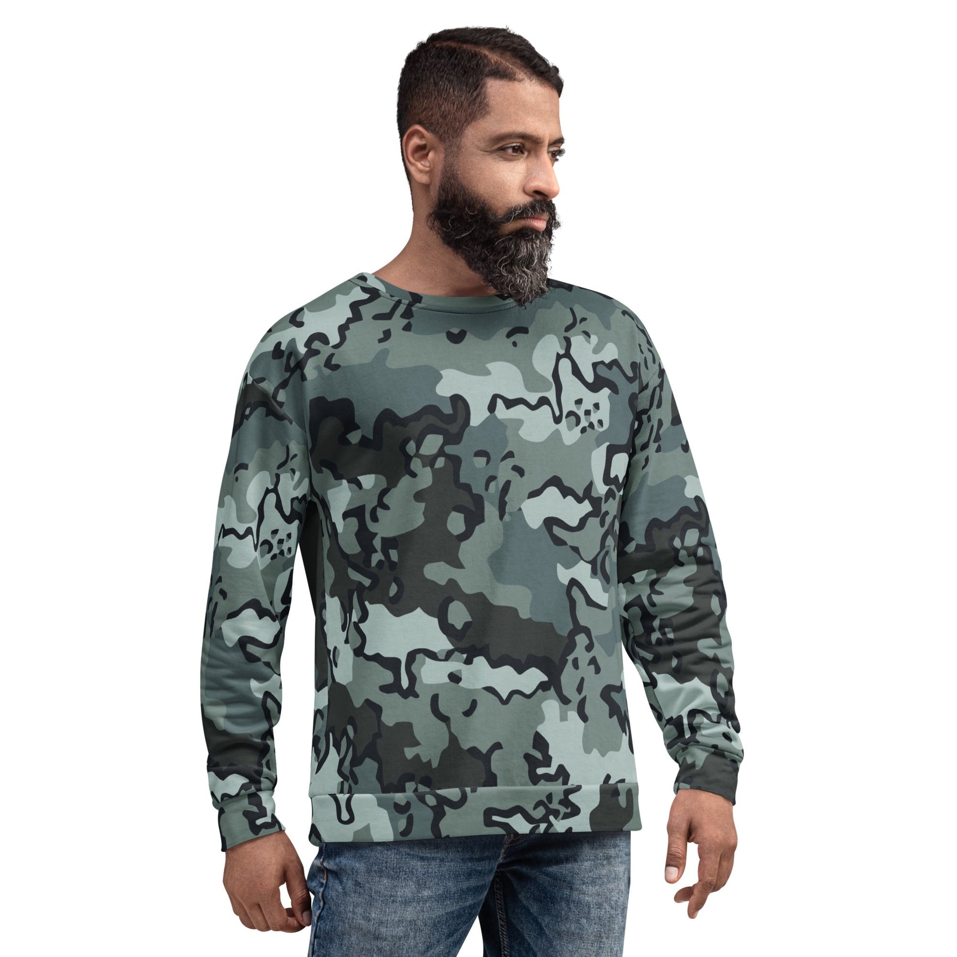 Alaska Chocolate Chip Urban CAMO Unisex Sweatshirt - Sweatshirts