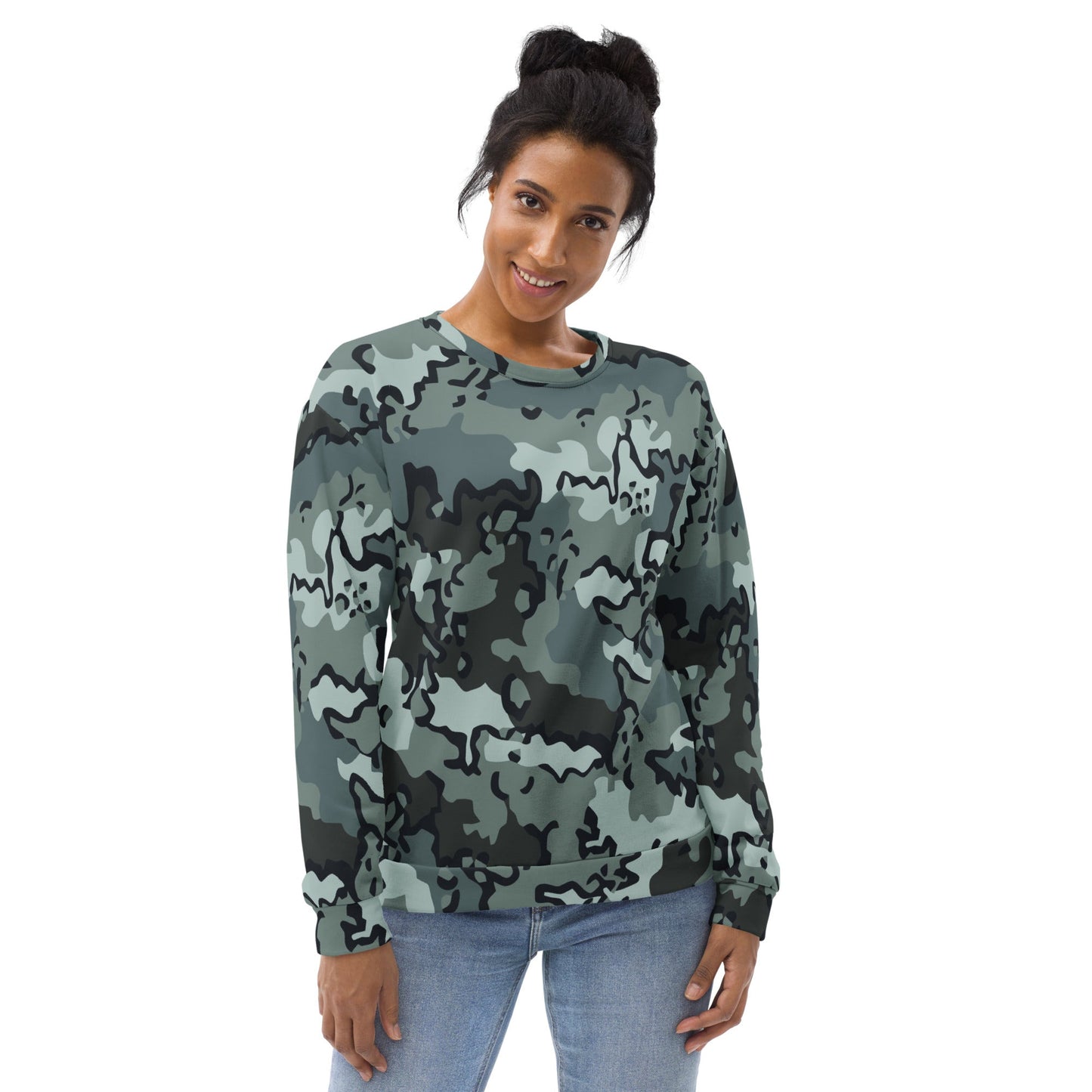 Alaska Chocolate Chip Urban CAMO Unisex Sweatshirt - Sweatshirts