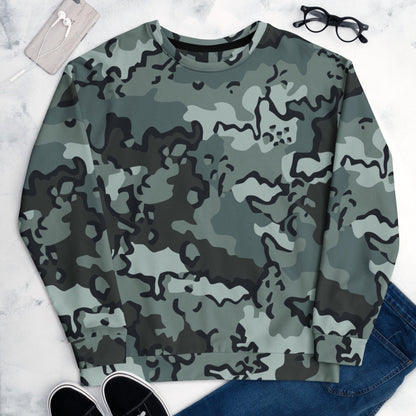 Alaska Chocolate Chip Urban CAMO Unisex Sweatshirt - Sweatshirts