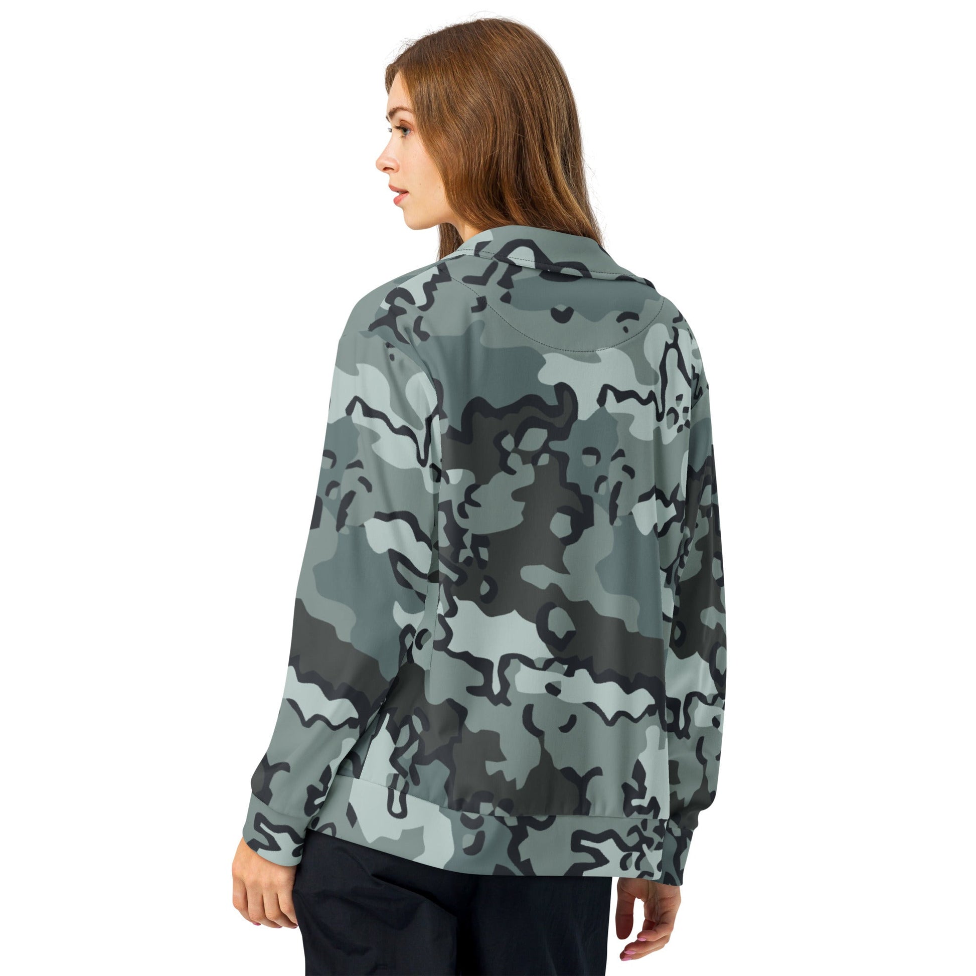 Alaska Chocolate Chip Urban CAMO Unisex track jacket - Track Jackets