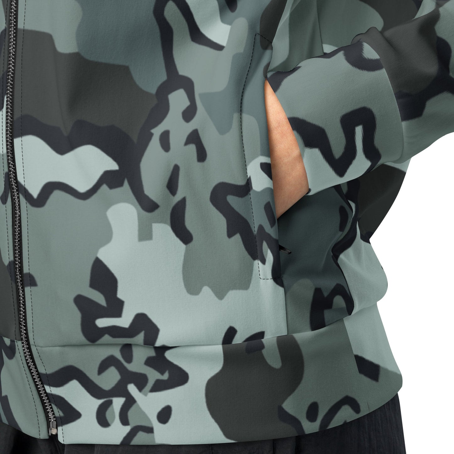 Alaska Chocolate Chip Urban CAMO Unisex track jacket - Track Jackets