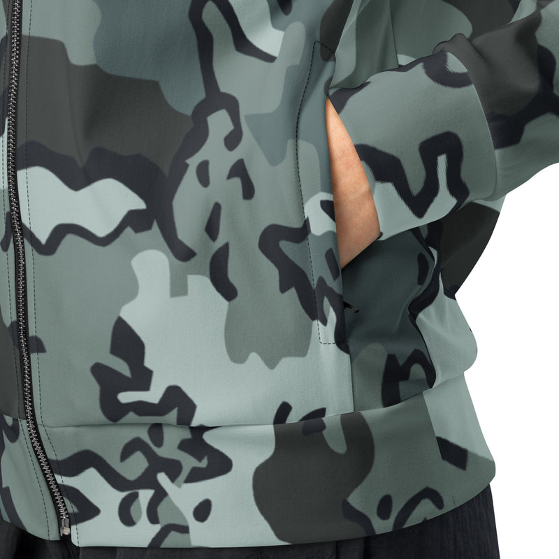 Alaska Chocolate Chip Urban CAMO Unisex Track Jacket