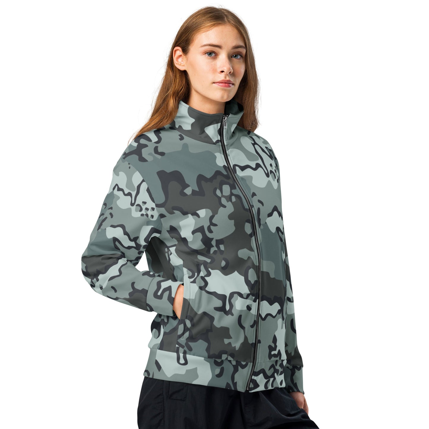 Alaska Chocolate Chip Urban CAMO Unisex track jacket - Track Jackets