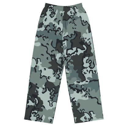 Alaska Chocolate Chip Urban CAMO unisex wide-leg pants - 2XS - Wide-leg Pants