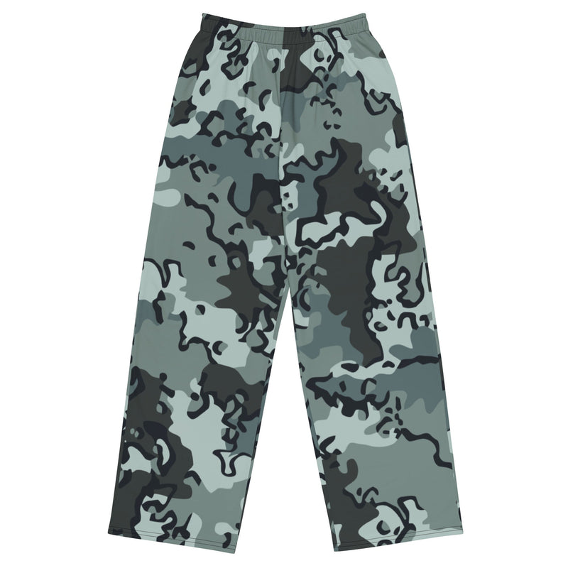 Alaska Chocolate Chip Urban CAMO Unisex Wide-Leg Leisure Pants - 2XS - Pant