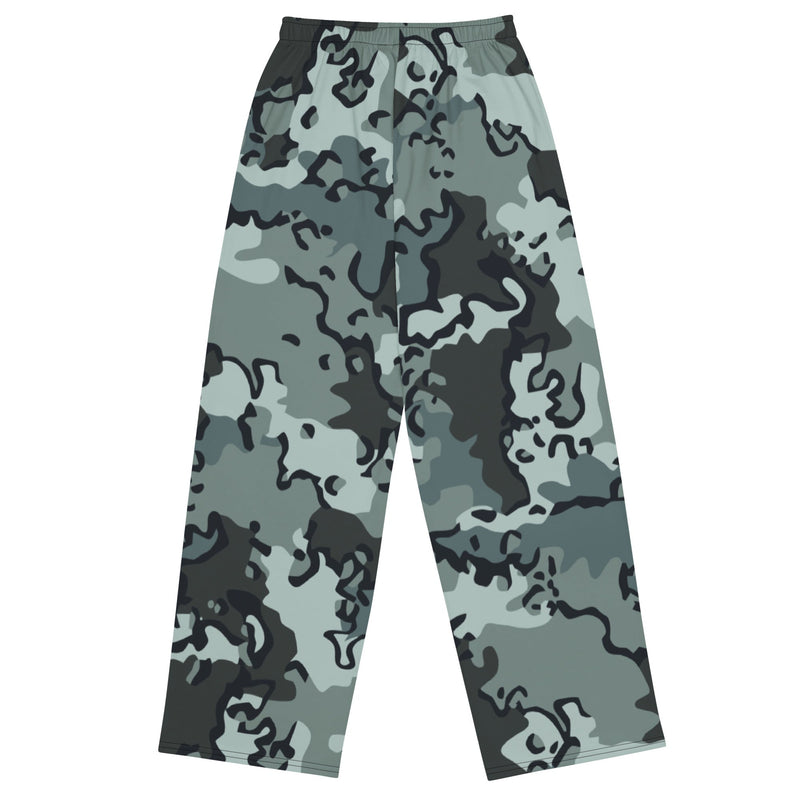 Alaska Chocolate Chip Urban CAMO Unisex Wide-Leg Leisure Pants - Pant