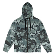 Alaska Chocolate Chip Urban CAMO Unisex Zip Hoodie - 2XS