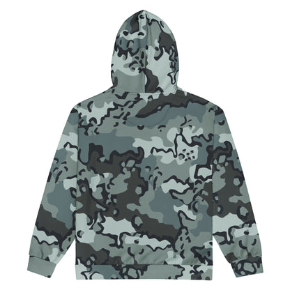 Alaska Chocolate Chip Urban CAMO Unisex zip hoodie - Zip Hoodies