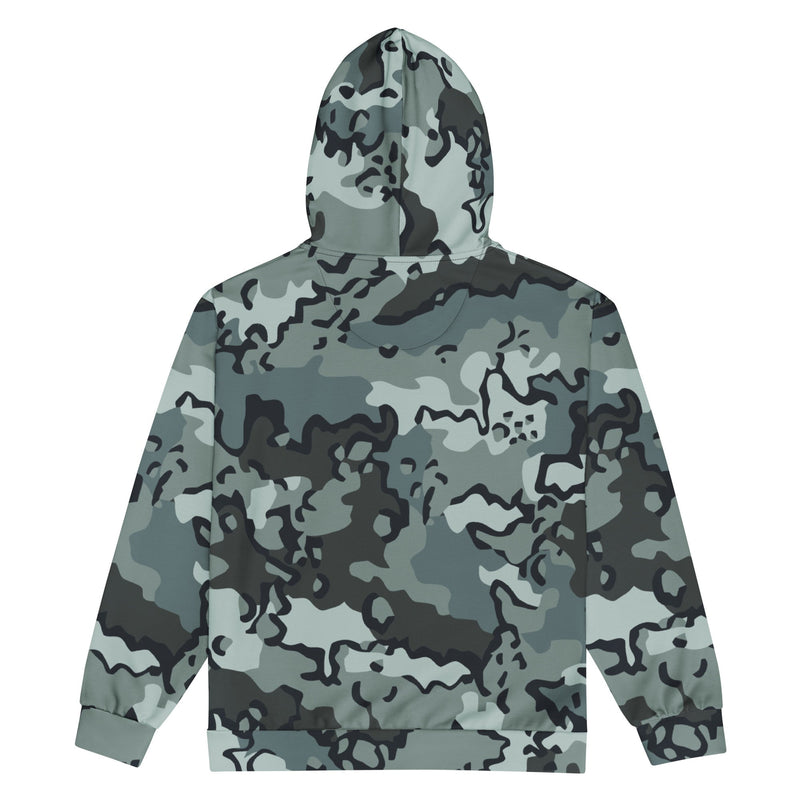 Alaska Chocolate Chip Urban CAMO Unisex Zip Hoodie