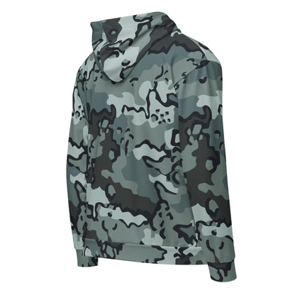 Alaska Chocolate Chip Urban CAMO Unisex zip hoodie - Zip Hoodies
