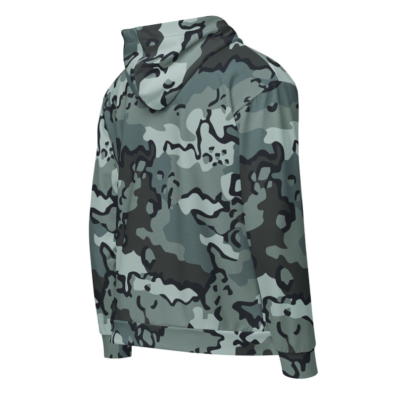 Alaska Chocolate Chip Urban CAMO Unisex Zip Hoodie