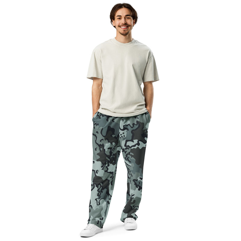 Alaska Chocolate Chip Urban CAMO Unisex Wide-Leg Joggers