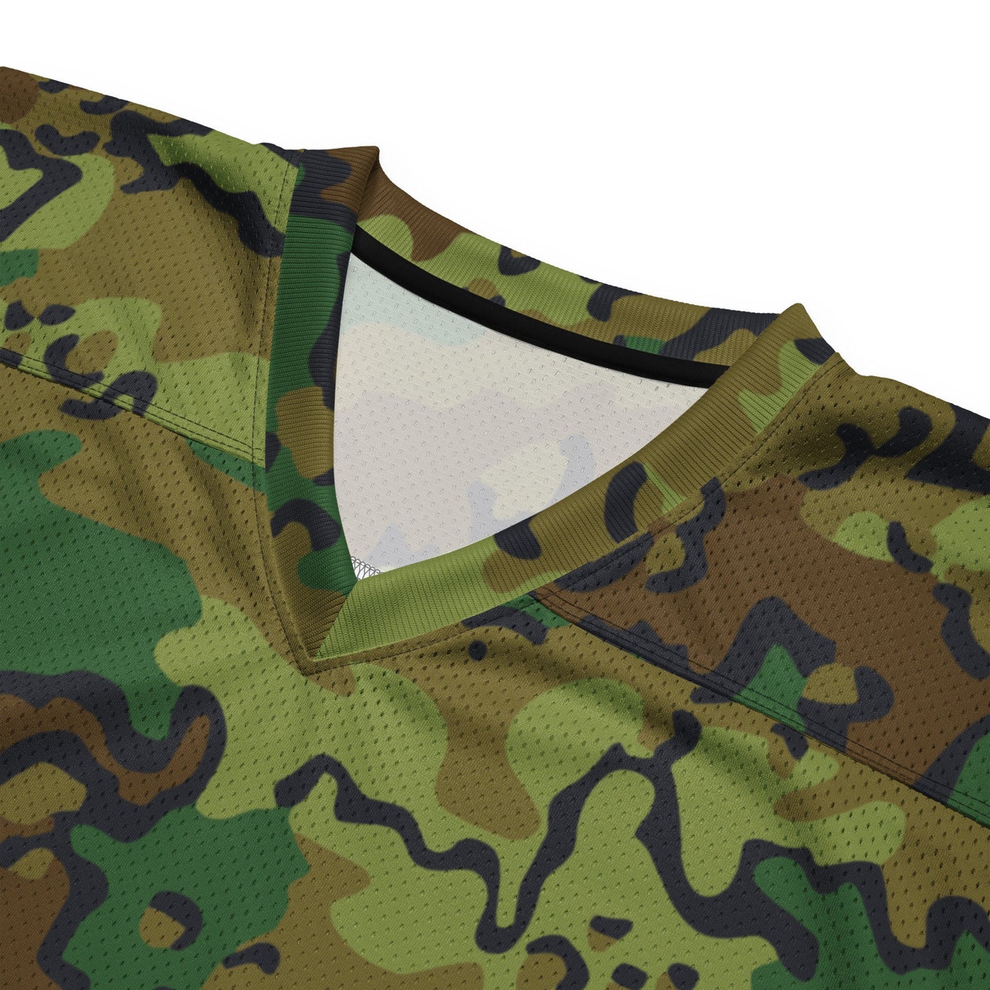 Alaska Chocolate Chip Woodland CAMO Unisex American Football Jersey