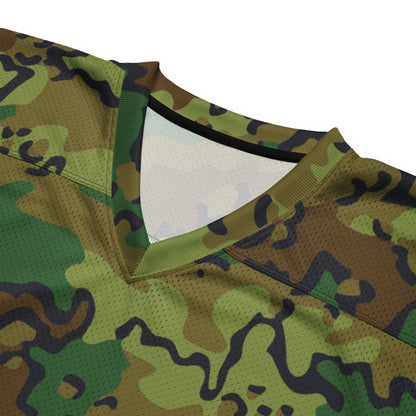 Alaska Chocolate Chip Woodland CAMO Unisex American Football Jersey