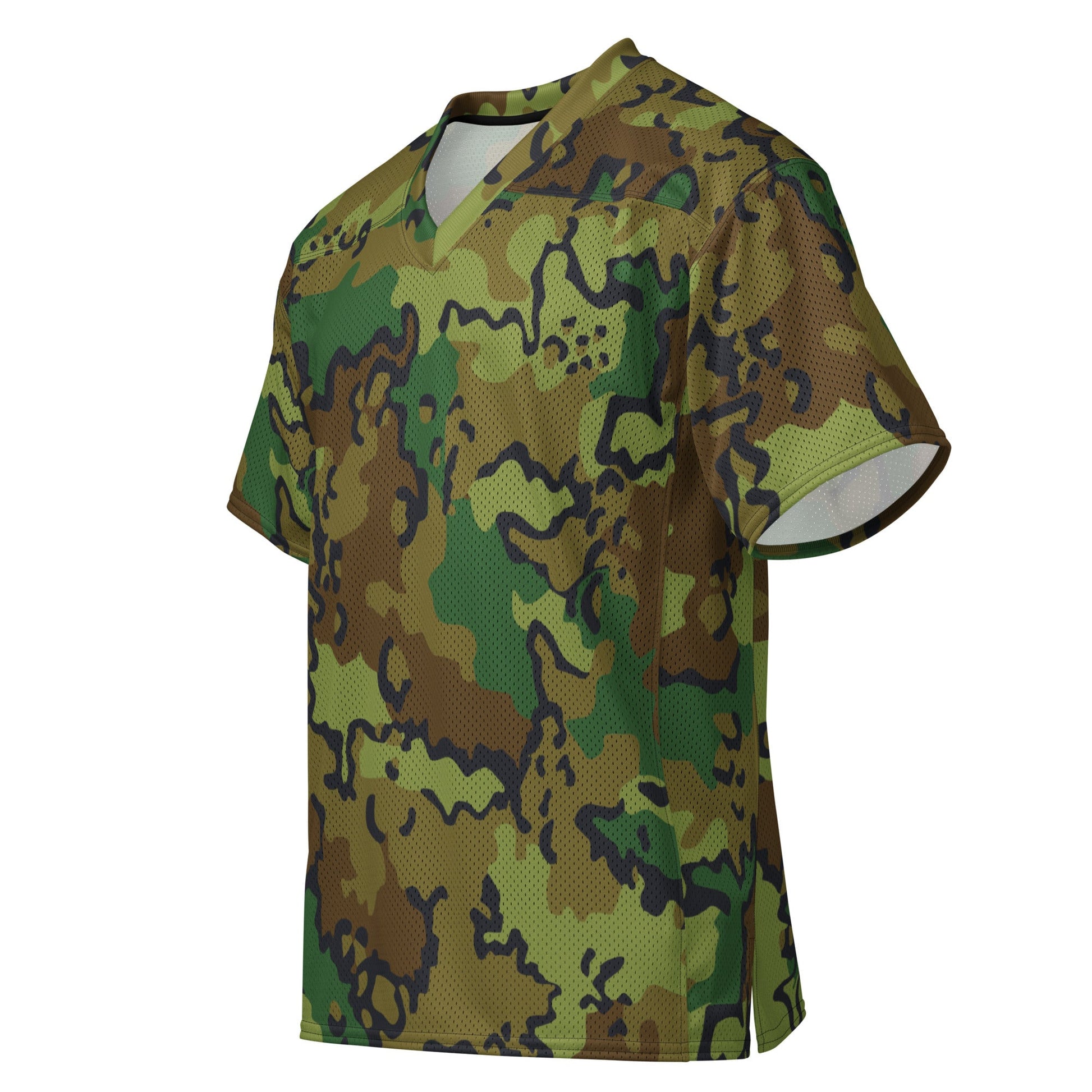 Alaska Chocolate Chip Woodland CAMO Unisex American Football Jersey