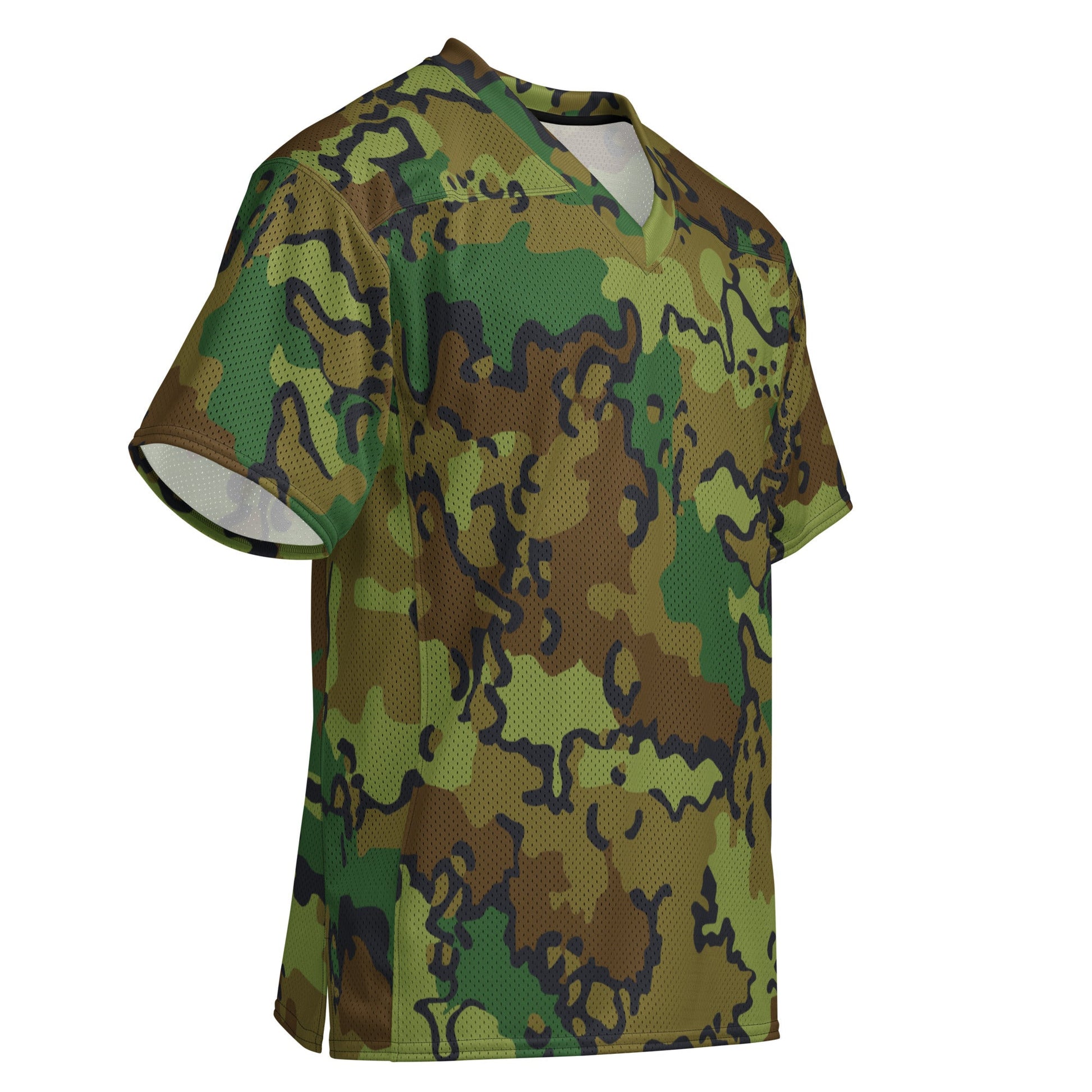 Alaska Chocolate Chip Woodland CAMO Unisex American Football Jersey