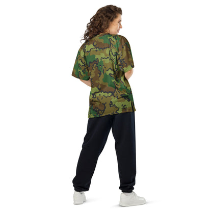 Alaska Chocolate Chip Woodland CAMO Unisex American Football Jersey