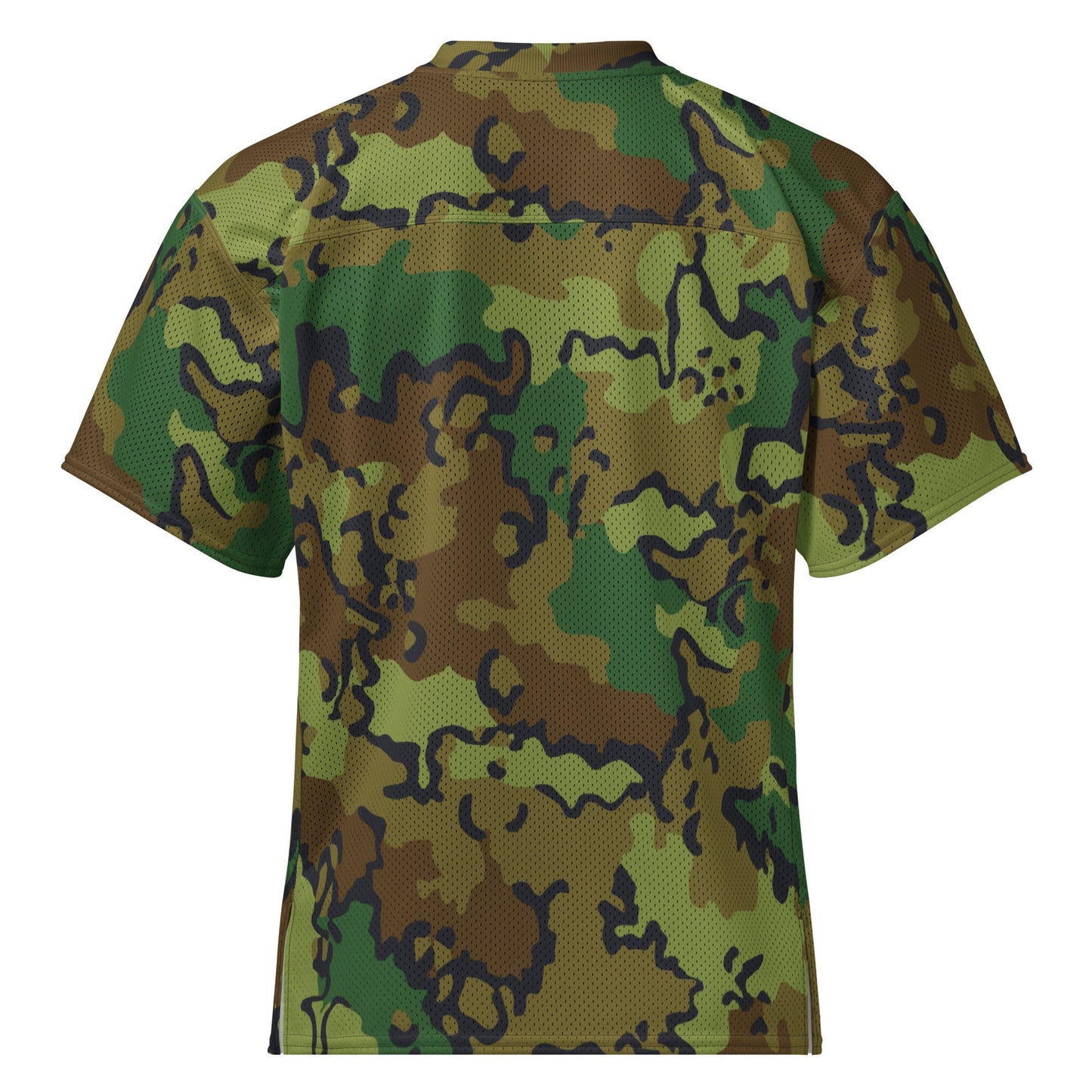 Alaska Chocolate Chip Woodland CAMO Unisex American Football Jersey