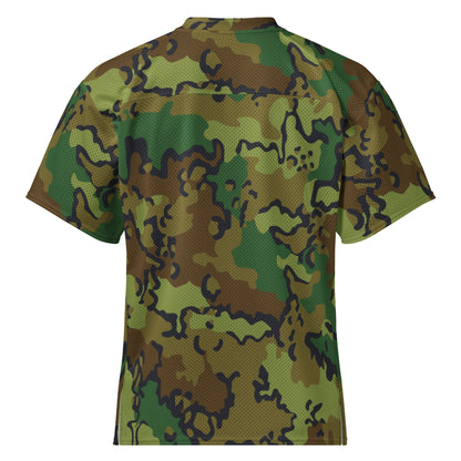 Alaska Chocolate Chip Woodland CAMO Unisex American Football Jersey