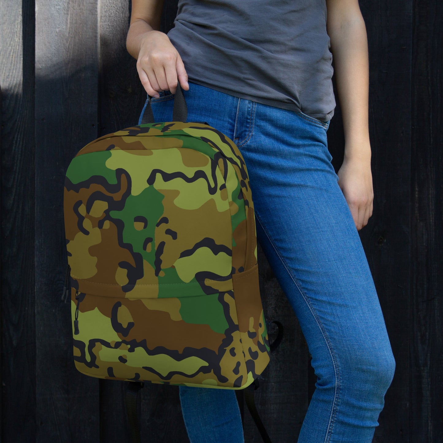 Alaska Chocolate Chip Woodland CAMO Backpack