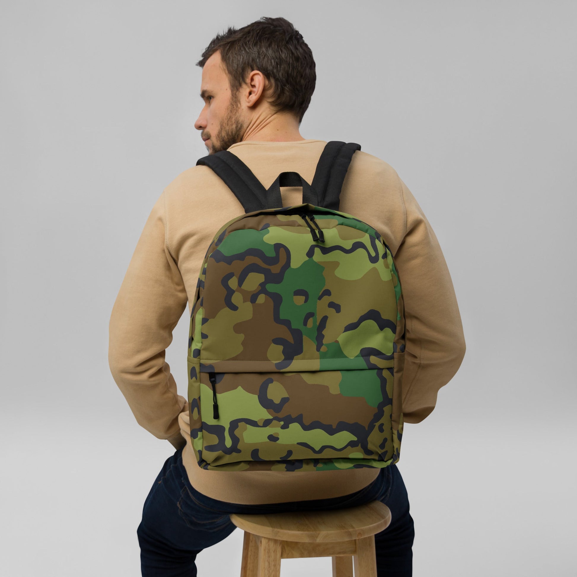 Alaska Chocolate Chip Woodland CAMO Backpack