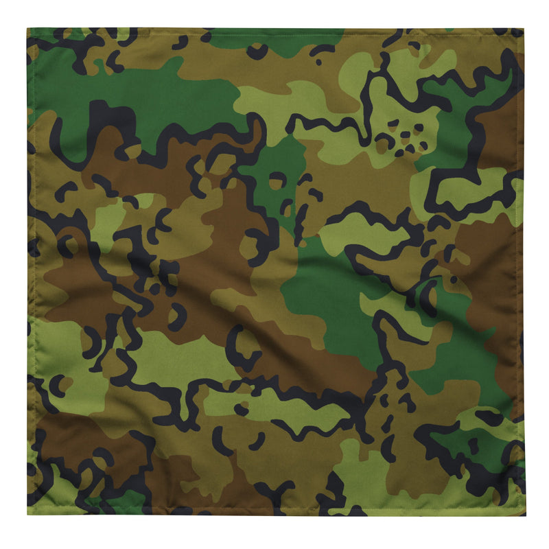 Alaska Chocolate Chip Woodland CAMO Bandana - L