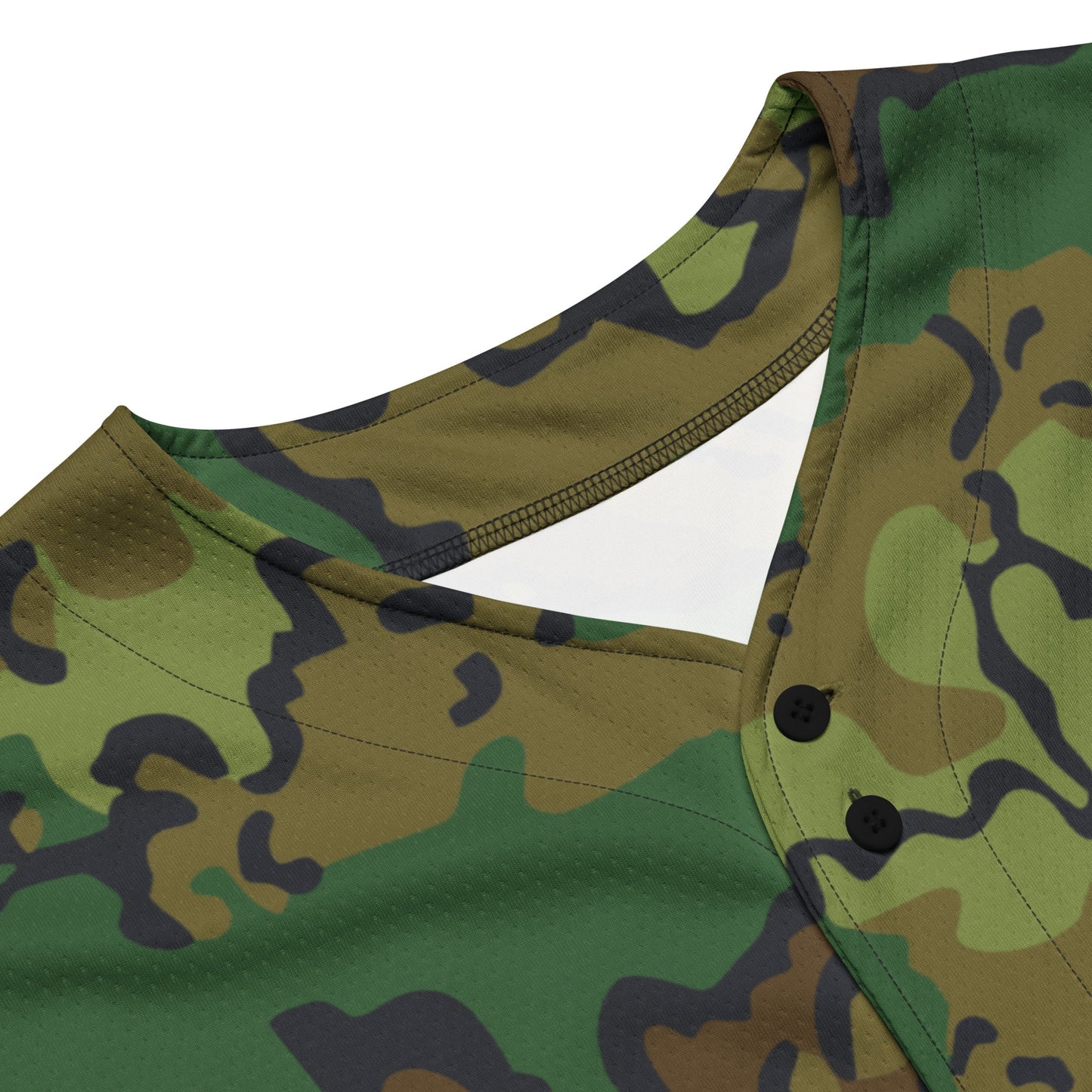 Alaska Chocolate Chip Woodland CAMO baseball jersey - Baseball Jerseys