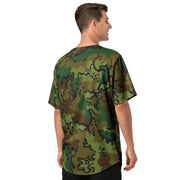 Alaska Chocolate Chip Woodland CAMO Unisex Baseball Jersey