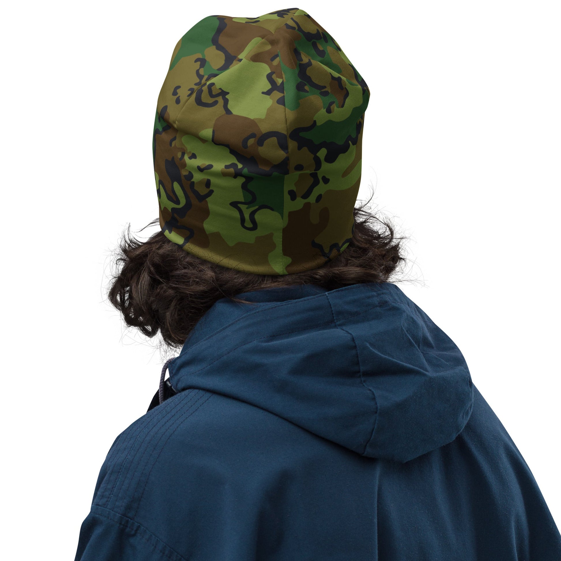 Alaska Chocolate Chip Woodland CAMO Beanie - Beanies