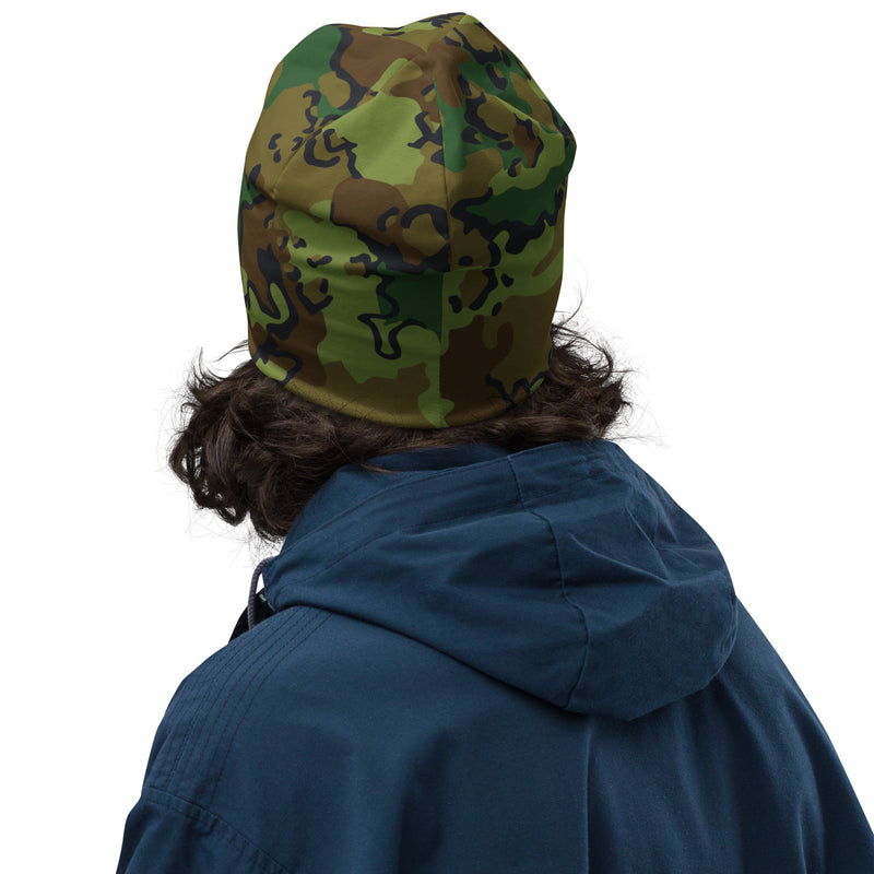 Alaska Chocolate Chip Woodland CAMO Beanie