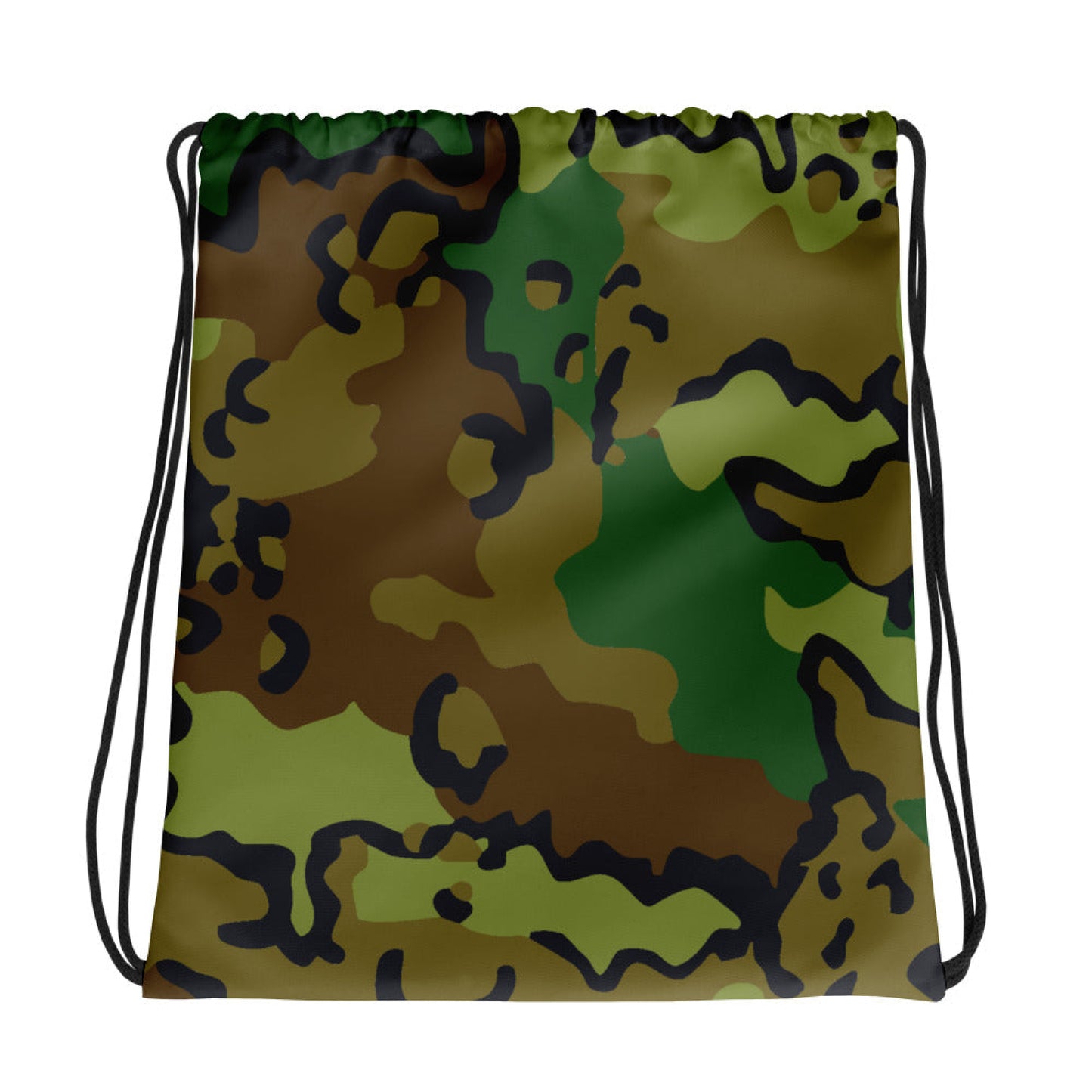 Alaska Chocolate Chip Woodland CAMO Drawstring Bag - Bags