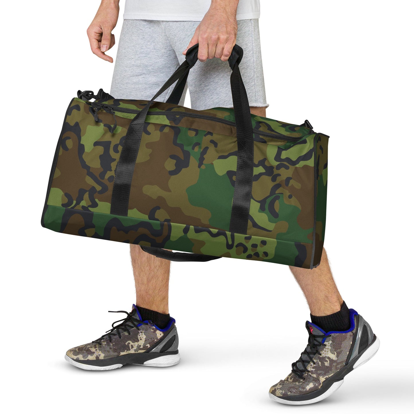 Alaska Chocolate Chip Woodland CAMO Duffle Bag