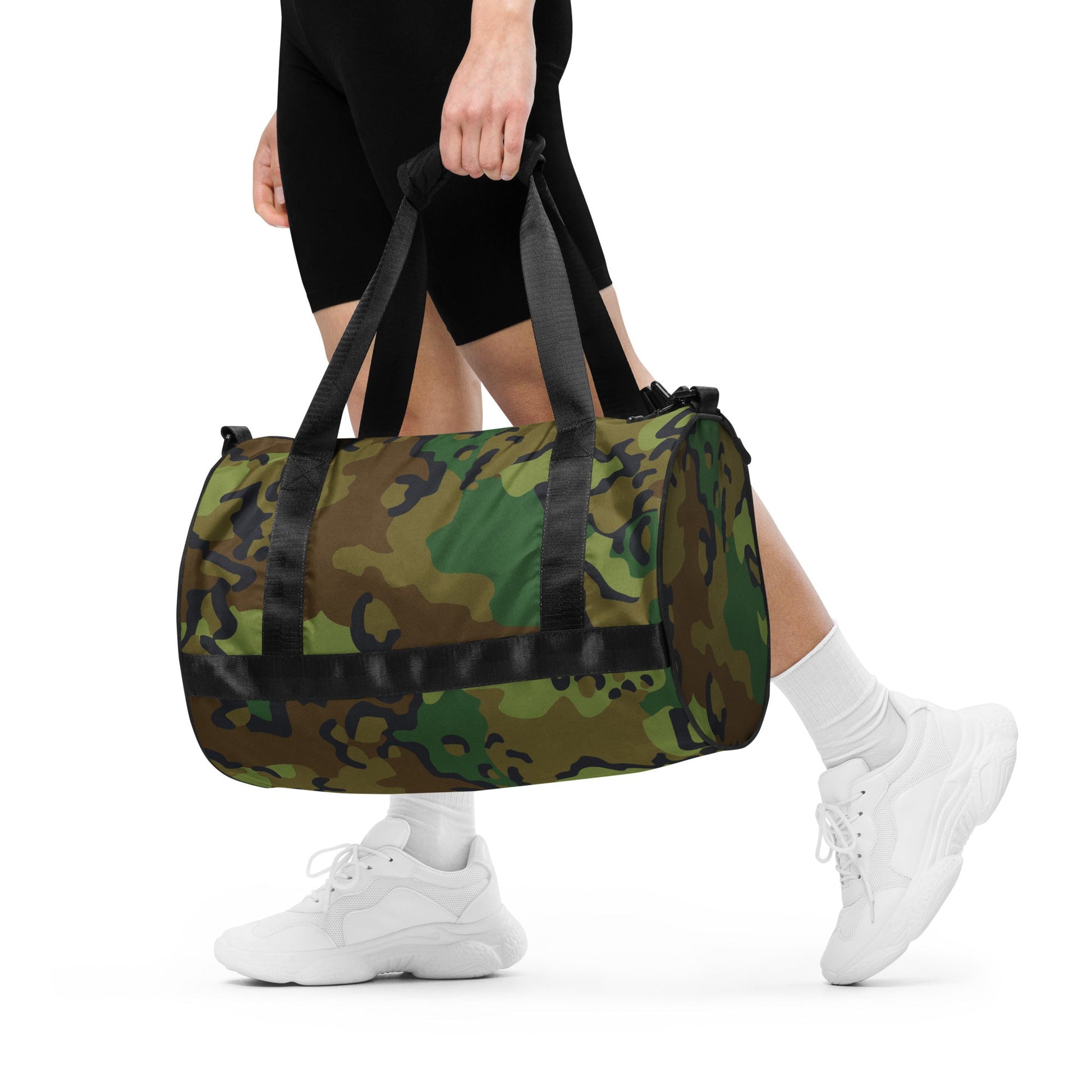 Alaska Chocolate Chip Woodland CAMO Gym Bag