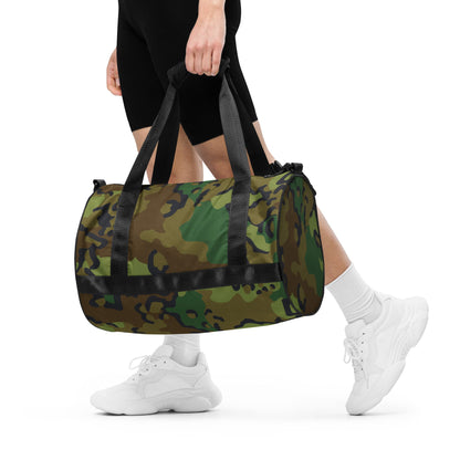 Alaska Chocolate Chip Woodland CAMO Gym Bag