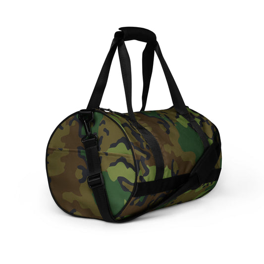 Alaska Chocolate Chip Woodland CAMO gym bag - Gym Bags