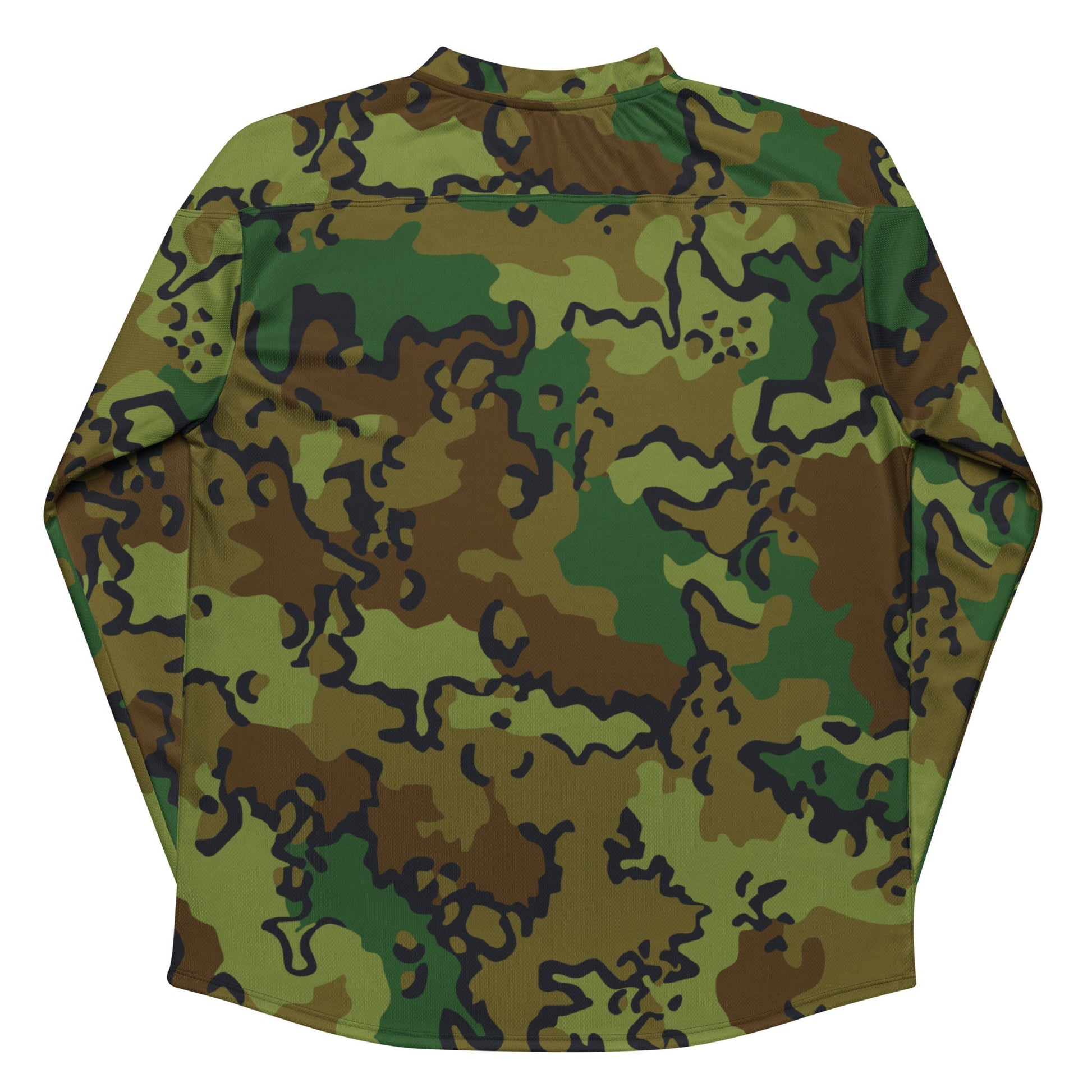 Alaska Chocolate Chip Woodland CAMO Unisex Hockey Fan Jersey