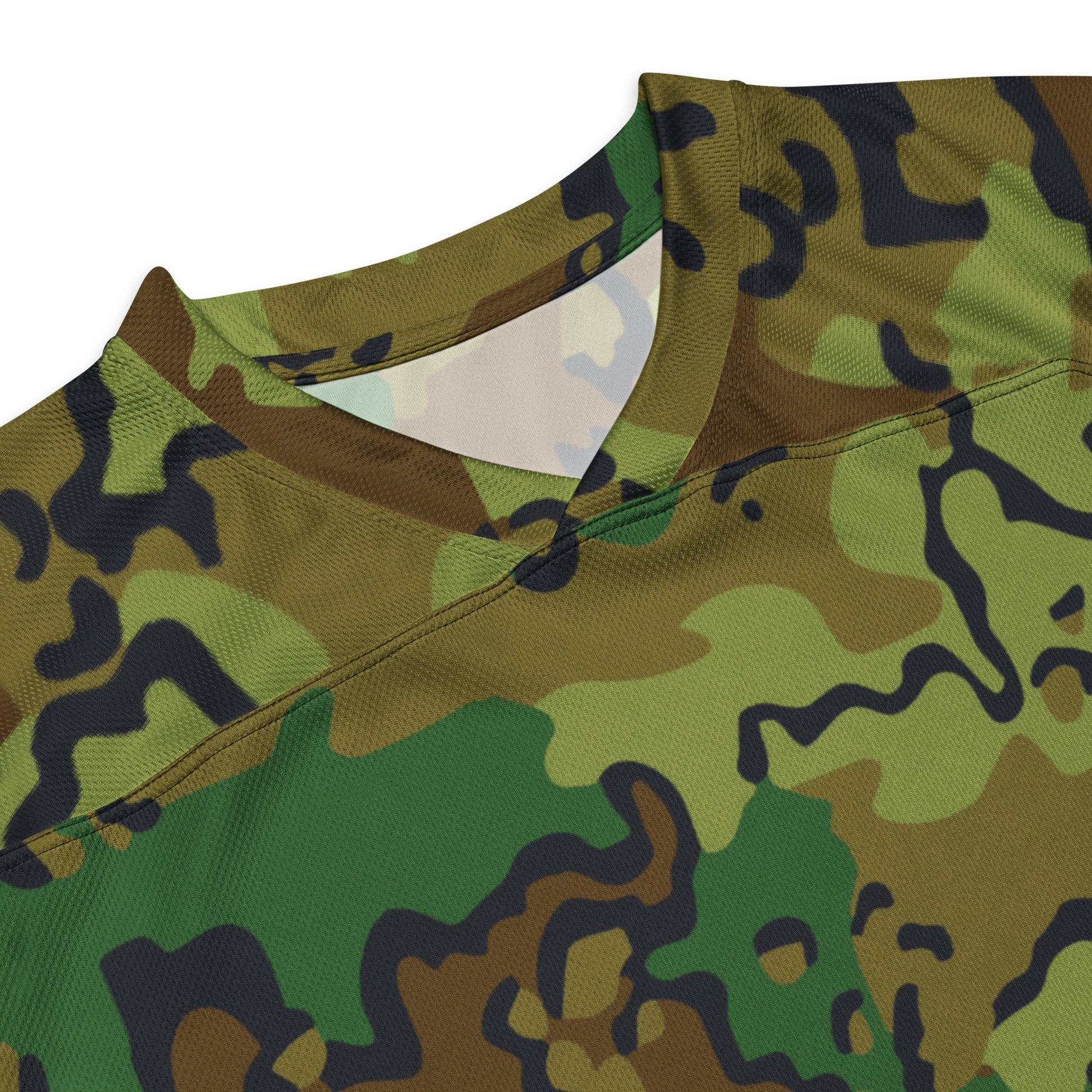 Alaska Chocolate Chip Woodland CAMO Unisex Hockey Fan Jersey
