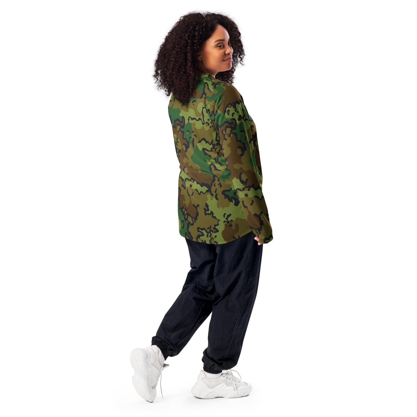 Alaska Chocolate Chip Woodland CAMO Unisex Hockey Fan Jersey