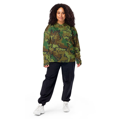 Alaska Chocolate Chip Woodland CAMO Unisex Hockey Fan Jersey