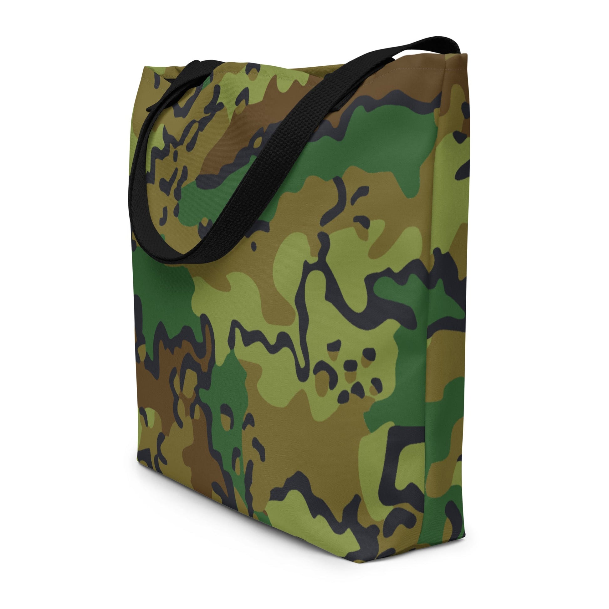 Alaska Chocolate Chip Woodland CAMO Large Tote Bag - Bags
