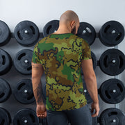 Alaska Chocolate Chip Woodland CAMO Mens Athletic T-Shirt - Shirt