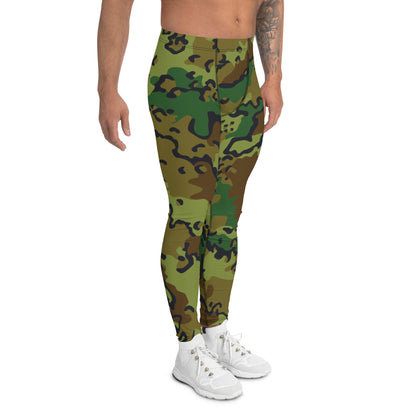 Alaska Chocolate Chip Woodland CAMO Mens Leggings