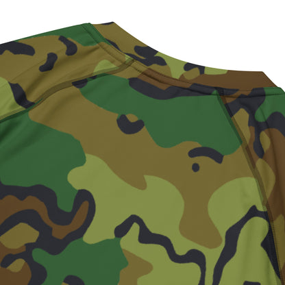 Alaska Chocolate Chip Woodland CAMO Mens Short-Sleeve Rash Guard - Short-sleeve Guards